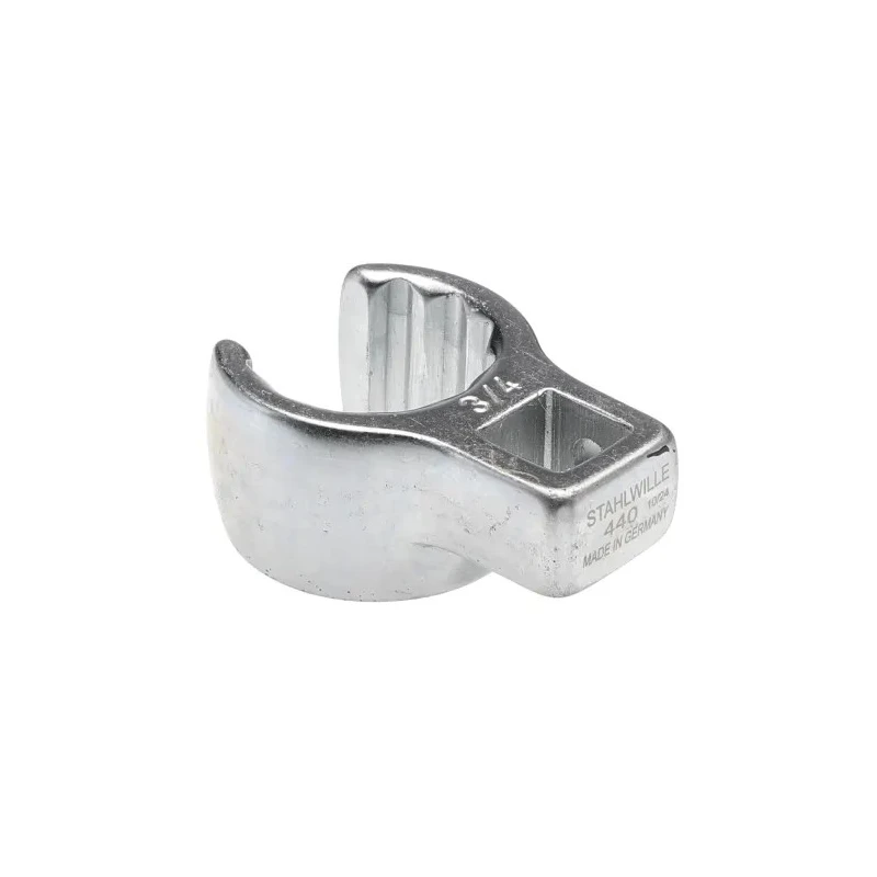 STAHLWILLE Crow Foot Spanner Head 3/8 in Insert Alloy Steel Chrome Finish 02490040