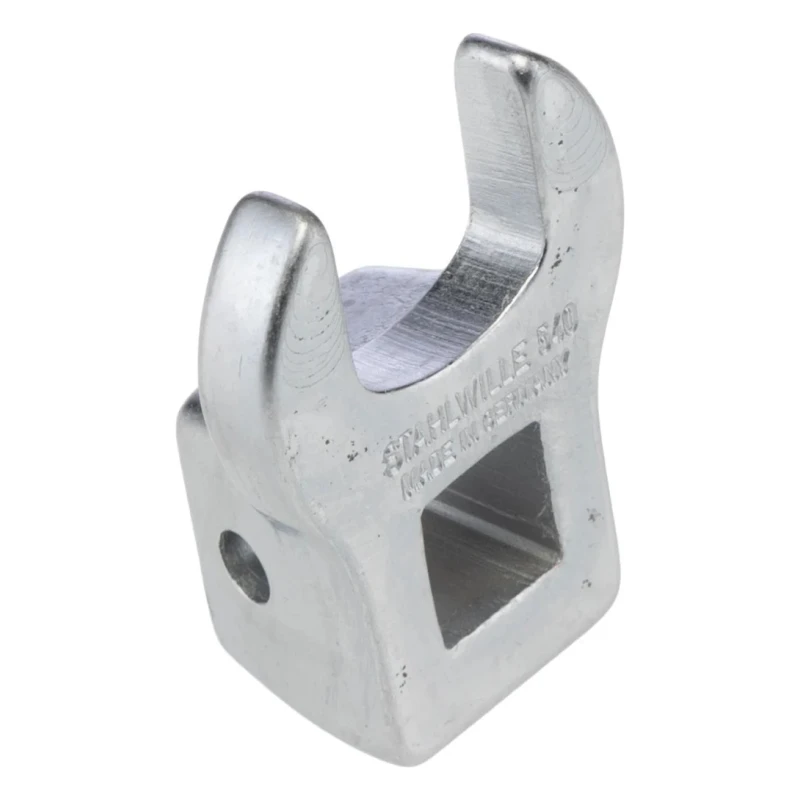 STAHLWILLE Crow Foot Spanner Head, 3/8 in Insert Size, 15 mm Chrome Finish 02200015