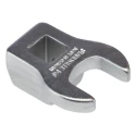 STAHLWILLE Crow Foot Spanner Head, 3/8 in Insert Size, 15 mm Chrome Finish 02200015