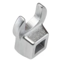 STAHLWILLE Crow Foot Spanner Head, 3/8 in Insert Size, 15 mm Chrome Finish 02200015