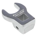 STAHLWILLE Crow Foot Spanner Head, 3/8 in Insert Size, 15 mm Chrome Finish 02200015