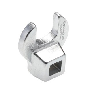 STAHLWILLE Crow Foot Spanner Head 3/8 in Insert 17 mm Chrome Finish 02200017