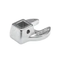 STAHLWILLE Crow Foot Spanner Head 3/8 in Insert 17 mm Chrome Finish 02200017
