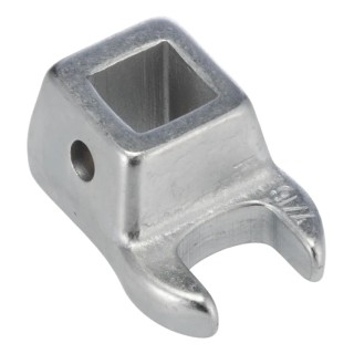 STAHLWILLE Crow Foot Spanner Head 1/8 in Insert 7/16 in Chrome Finish 02500028