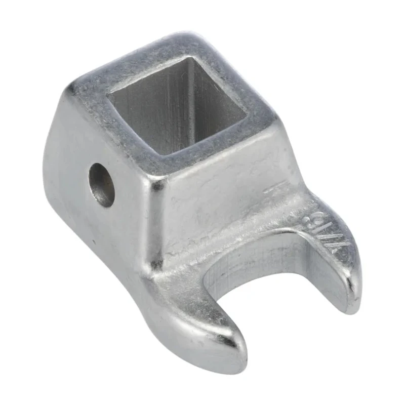 STAHLWILLE Crow Foot Spanner Head 1/8 in Insert 7/16 in Chrome Finish 02500028