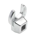 STAHLWILLE Crow Foot Spanner Head 3/8 in Insert 18 mm Size Chrome Alloy Steel Finish 02200018