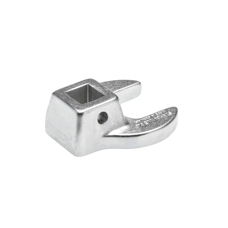STAHLWILLE Crow Foot Spanner Head 3/8 in Insert 18 mm Size Chrome Alloy Steel Finish 02200018