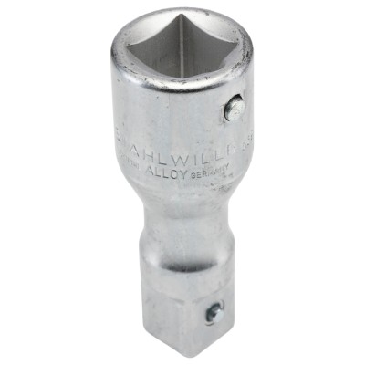 STAHLWILLE 3/4 in Square Drive Chrome Steel Extension Bar, 95mm Overall Length 15010003