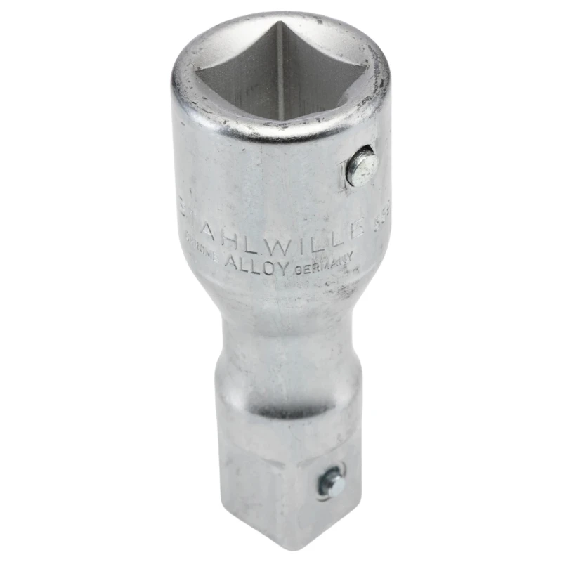 STAHLWILLE 3/4 in Square Drive Chrome Steel Extension Bar, 95mm Overall Length 15010003