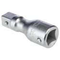 STAHLWILLE 3/4 in Square Drive Chrome Steel Extension Bar, 95mm Overall Length 15010003