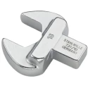 STAHLWILLE Open Ended Insert Spanner Head 9 x 12 mm Insert Size, 11 mm, Chrome Finish 58211011