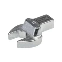 STAHLWILLE Open Ended Insert Spanner Head 13 mm Size, 9 x 12 mm Insert, Chrome Finish 58211013