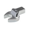 STAHLWILLE Open Ended Insert Spanner Head 13 mm Size, 9 x 12 mm Insert, Chrome Finish 58211013
