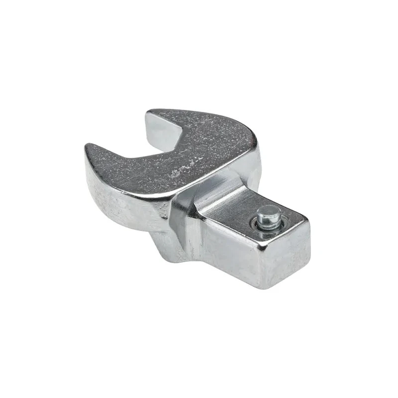 STAHLWILLE Open Ended Insert Spanner Head 13 mm Size, 9 x 12 mm Insert, Chrome Finish 58211013