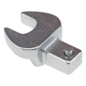 STAHLWILLE Open Ended Insert Spanner Head, 9 x 12 mm Insert Size, 12 mm Chrome Finish 58211012