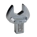 STAHLWILLE Open Ended Insert Spanner Head, 9 x 12 mm Insert Size, 14 mm Chrome Finish 58211014