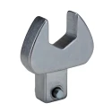 STAHLWILLE Open Ended Insert Spanner Head, 9 x 12 mm Insert Size, 14 mm Chrome Finish 58211014