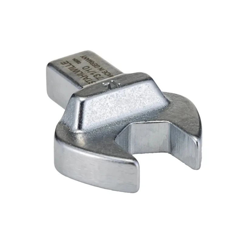 STAHLWILLE Open Ended Insert Spanner Head, 9 x 12 mm Insert Size, 14 mm Chrome Finish 58211014