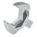 STAHLWILLE Open Ended Insert Spanner Head 14 x 18 mm Insert Size, 38 mm, Chrome Finish 58214038