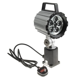 RS PRO LED Machine Light 12W 260V AC Adjustable Arm IP65 1.8m Cable 777-8016