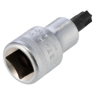 STAHLWILLE Screwdriver Bit 1/2 in Tip, Torx Drive, 55mm Overall 03100045