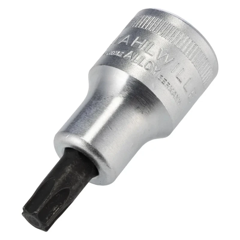 STAHLWILLE Screwdriver Bit 1/2 in Tip, Torx Drive, 55mm Overall 03100045