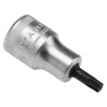 STAHLWILLE Screwdriver Socket Set, 1/2 in Drive Size, T30 Torx Tip, Chrome Plated Chrome Alloy Steel, 55mm Overall 03100030