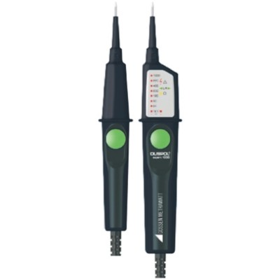 Gossen Metrawatt DUSPOL expert 1000 LED Voltage Tester 1000V ac/dc Continuity Check Battery Powered CAT III CAT IV M611E