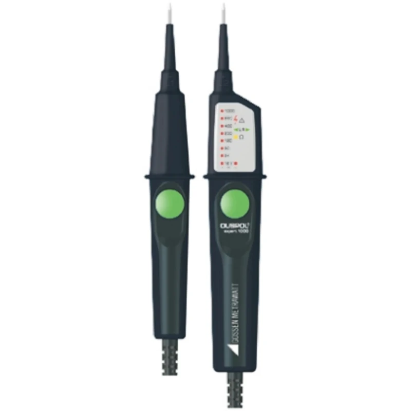 Gossen Metrawatt DUSPOL expert 1000 LED Voltage Tester 1000V ac/dc Continuity Check Battery Powered CAT III CAT IV M611E
