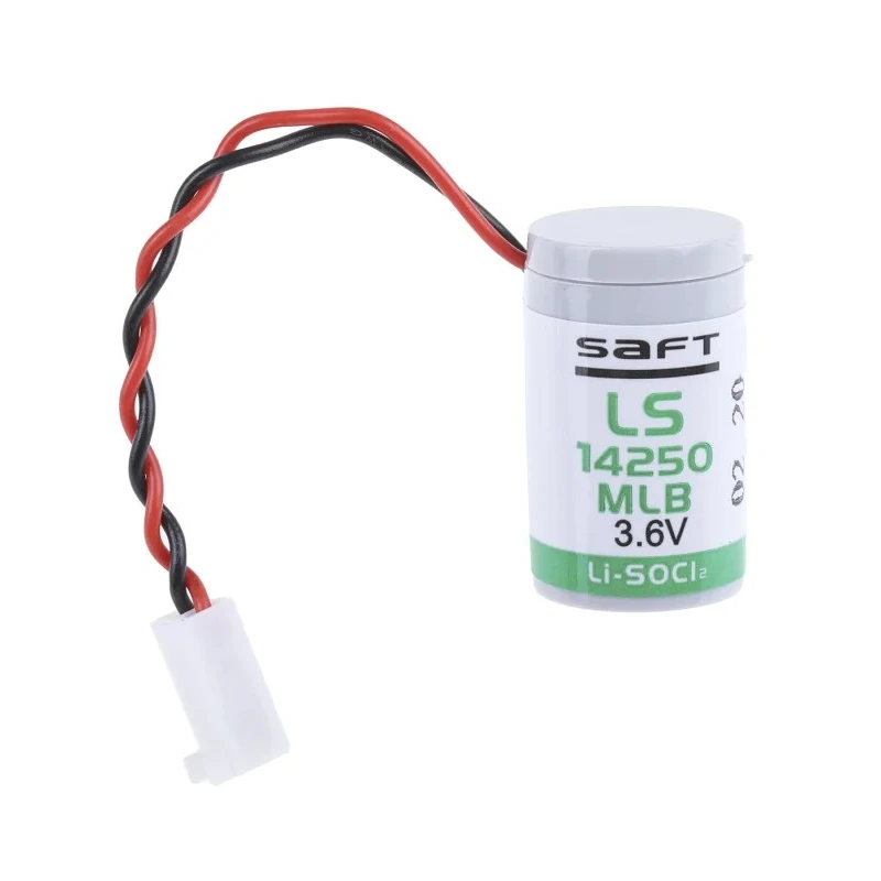 Saft 1/2 AA Lithium Thionyl Chloride Battery 3.6 V, 1.2 Ah LS14250MLB