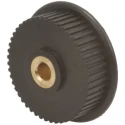 RS PRO Timing Belt Pulley Glass Filled Polycarbonate, Brass 6 mm Bore Diameter, 2 mm Pitch, 60 Tooth PP60MXL025MI