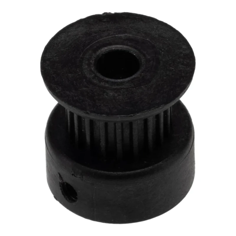RS PRO Timing Belt Pulley Glass Filled Polycarbonate, Aluminium 6 mm Width, 2 mm Pitch, 20 Teeth PP20MXL025MI
