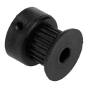 RS PRO Timing Belt Pulley Glass Filled Polycarbonate, Aluminium 6 mm Width, 2 mm Pitch, 20 Teeth PP20MXL025MI