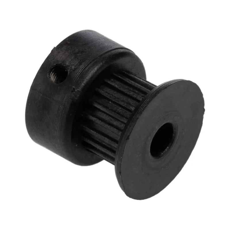 RS PRO Timing Belt Pulley Glass Filled Polycarbonate, Aluminium 6 mm Width, 2 mm Pitch, 20 Teeth PP20MXL025MI
