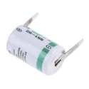 Saft Lithium Thionyl Chloride 1/2 AA Battery 3.6 V 1.2 Ah 14.55 mm Diameter x 25.15 mm Height LS14250CNR