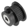 RS PRO Timing Belt Pulley Glass Filled Polycarbonate, Aluminium 6 mm Belt Width, 2 mm Pitch, 30 Teeth PP30MXL025MI
