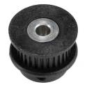 RS PRO Timing Belt Pulley Glass Filled Polycarbonate, Aluminium 6 mm Belt Width, 2 mm Pitch, 30 Teeth PP30MXL025MI