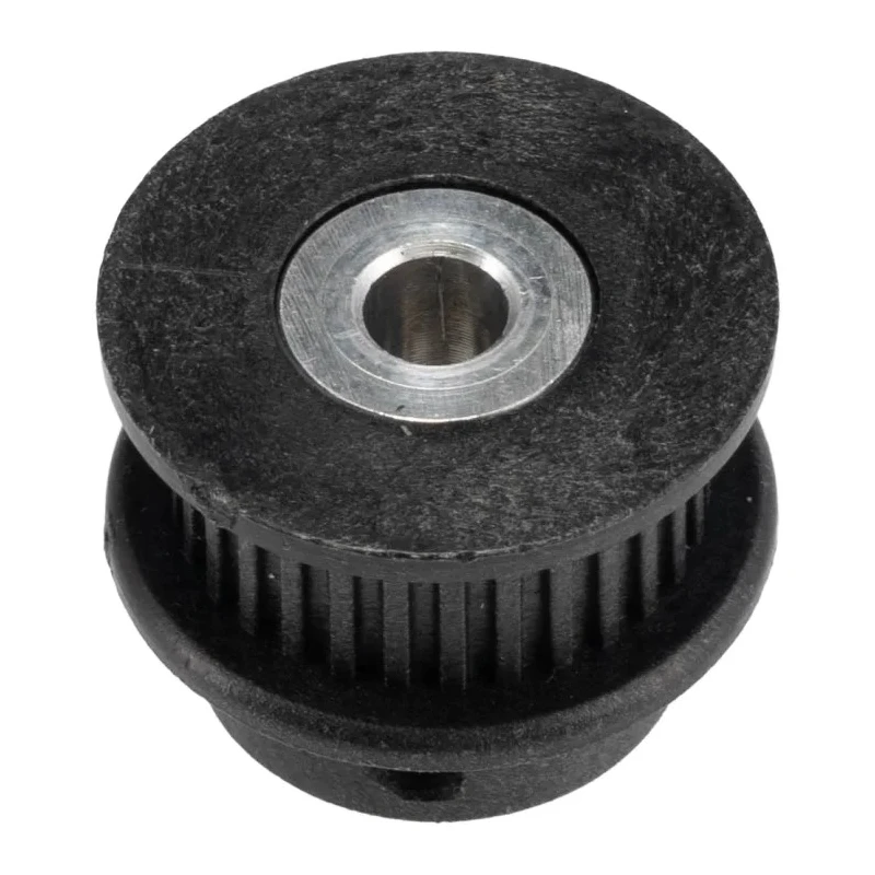 RS PRO Timing Belt Pulley Glass Filled Polycarbonate, Aluminium 6 mm Belt Width, 2 mm Pitch, 30 Teeth PP30MXL025MI