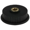RS PRO Timing Belt Pulley Glass Filled Polycarbonate, Brass 6 mm Belt Width 2 mm Pitch 48 Tooth PP48MXL025MI