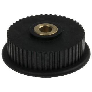RS PRO Timing Belt Pulley Glass Filled Polycarbonate, Brass 6 mm Belt Width 2 mm Pitch 48 Tooth PP48MXL025MI
