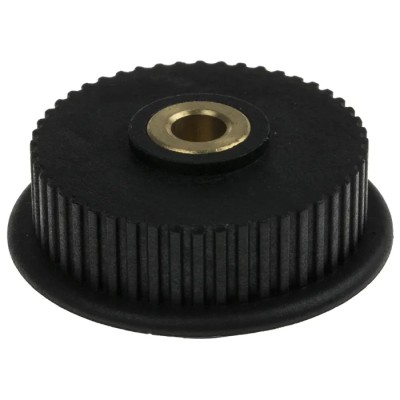 RS PRO Timing Belt Pulley Glass Filled Polycarbonate, Brass 6 mm Belt Width 2 mm Pitch 48 Tooth PP48MXL025MI