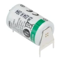Saft 3.6 V 1/2 AA Lithium Thionyl Chloride PCB Mount Battery, 1200 mAh Capacity, 14.55 mm Diameter x 25.15 mm LS142503PFRP