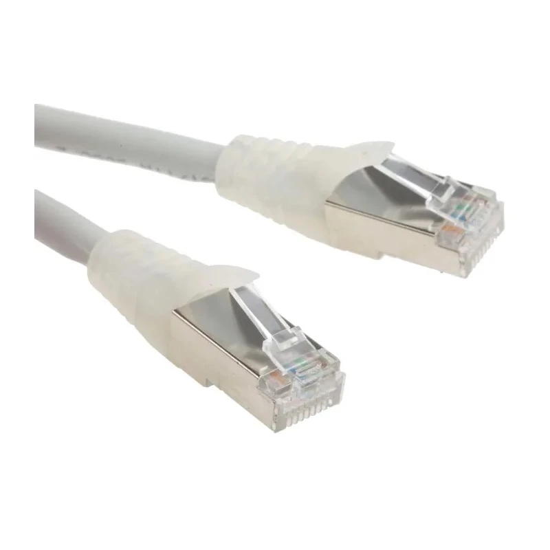 RS PRO Cat6a Shielded Ethernet Cable RJ45 Male to RJ45 Male 1m Grey LSZH Cat6a