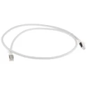 RS PRO Cat6a Shielded Ethernet Cable RJ45 Male to RJ45 Male 1m Grey LSZH Cat6a