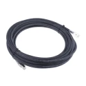 RS PRO Cat6a Ethernet Cable RJ45 Male to RJ45 Male, 10 m, Black, Shielded Low Smoke Zero Halogen Cat6a