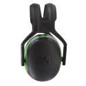 3M PELTOR X1A Ear Defender with Headband, 27 dB Noise Reduction, Green Black, 184g X1A-GA
