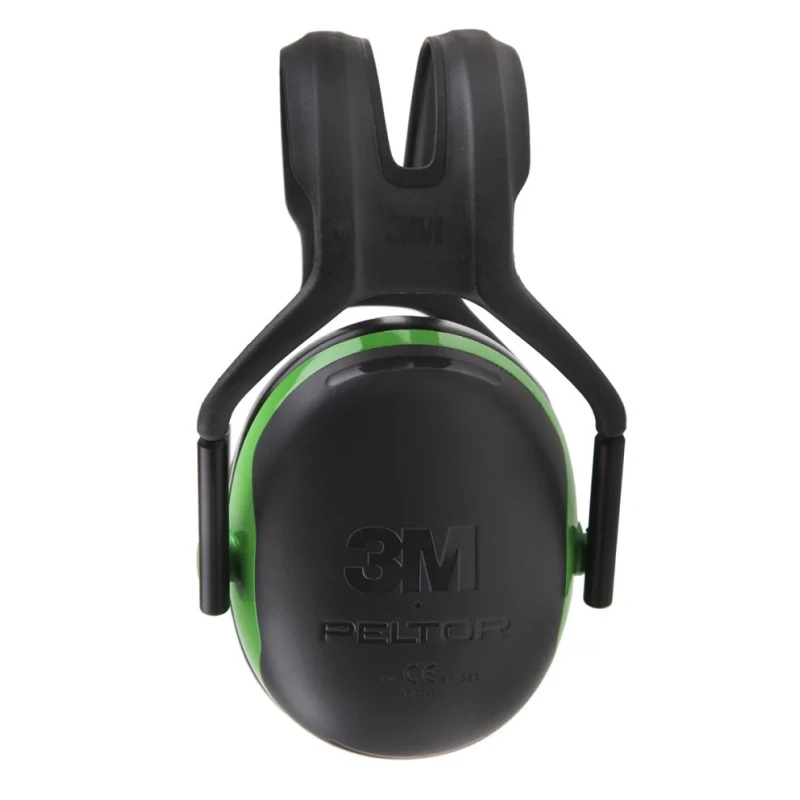 3M PELTOR X1A Ear Defender with Headband, 27 dB Noise Reduction, Green Black, 184g X1A-GA