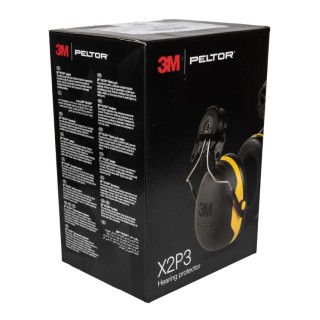 3M PELTOR Ear Shells for Helmets 30 dB Noise Reduction Yellow X2P3E-GA