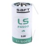 Saft 3.6 V Lithium Thionyl Chloride C Battery 7.7 Ah LS26500CNR