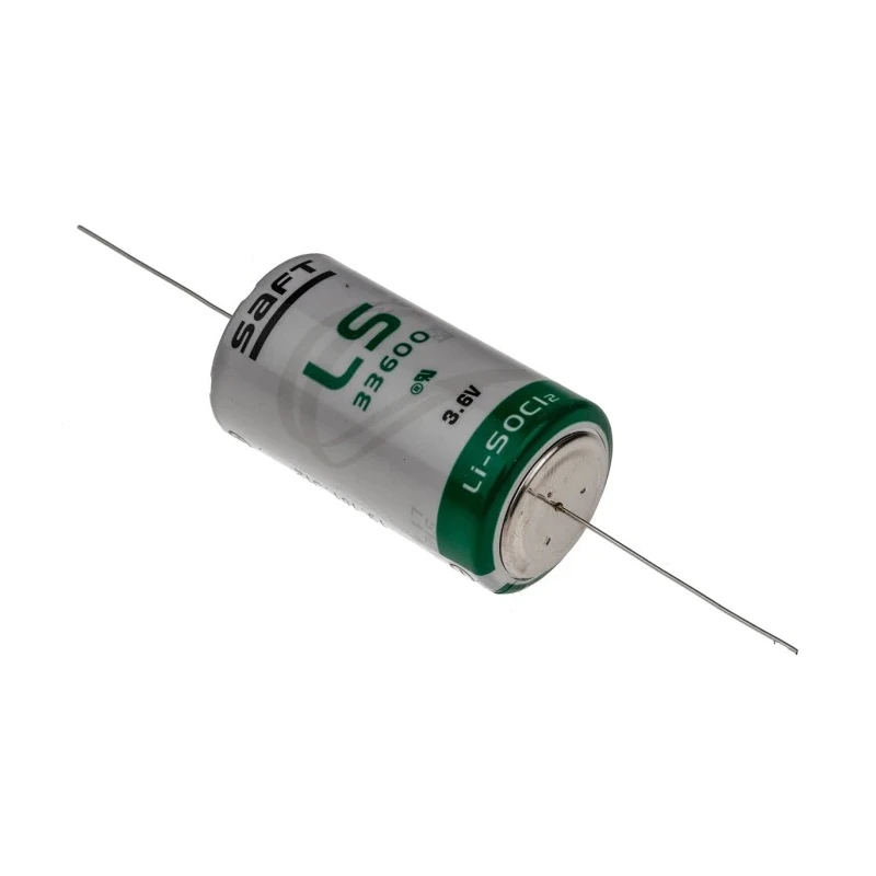 Saft 3.6 V Lithium Thionyl Chloride D Battery LS33600CNA